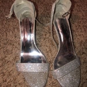Silver heels